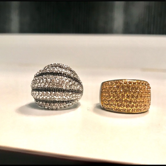 kate spade Jewelry - Kate Spade Gold and Silver Ring Bundle